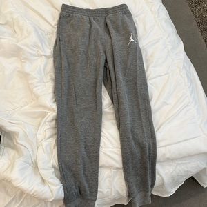 Nike Jordan dark grey sweat pants youth XL